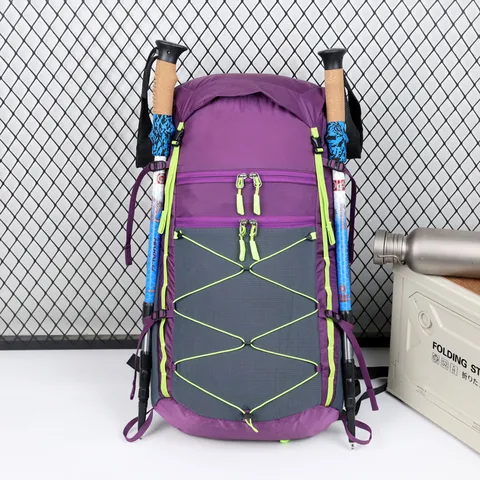 Foldable Waterproof Nylon Lightweight Hiking Backpack Casual Travel Outdoor Daypack For Men And Women Sport
