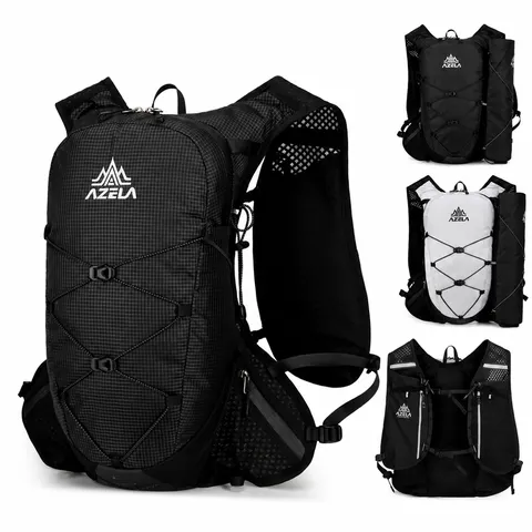 Azela Lightweight Sports Backpack Waterproof Outdoor Hiking Cycling Running Daypack Unisex Nylon Backpack For Travel Fitness