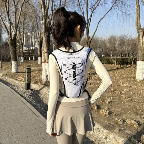 Lightweight Nylon Sports Backpack Waterproof Breathable Outdoor Running Backpack Daypack For Men Women Cycling Hiking