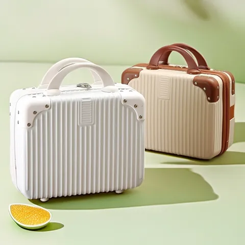 Mini Valigetta per Trucco da Viaggio 14 16 Pollici Scatola di Immagardinamento Rigida Bagaglio Portatile Mini Valigia Per Donne Ragazze