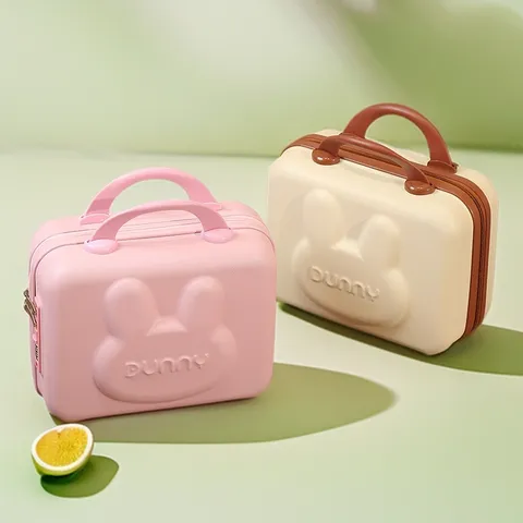 Mini Θήκη Καλλυντικών Σκληρό Κέλυφος Ταξιδιού Τσάντα Μακιγιάζ Φορτηγή Τσάντα Μικρή Βαλίτσα Με Κλειδαριά Συνδυασμού Για Γυναίκες