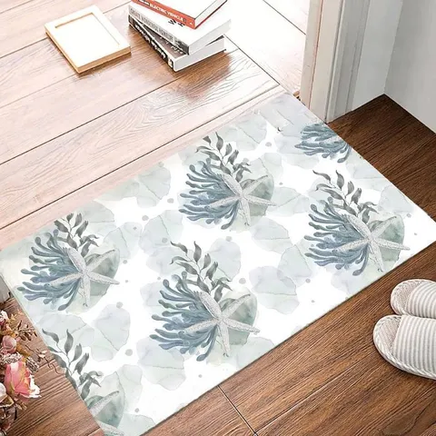 Modern Minimalist Water Absorbent Floor Mat For Porch Bathroom Kitchen Non-Slip Doormat Home Decor Rug