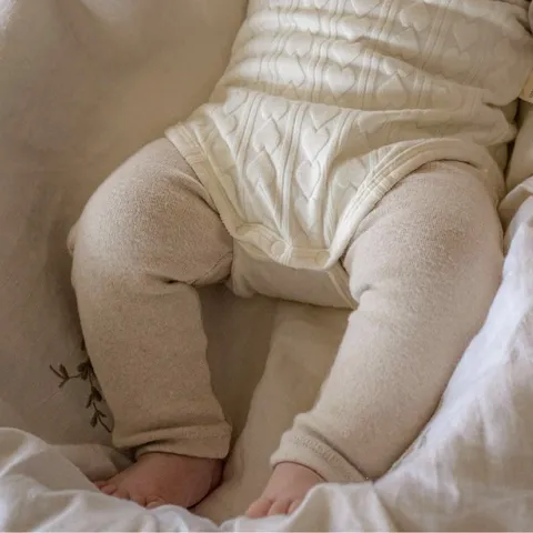 Infant Baby High Waist Belly Protection Leggings Cotton Spandex Elastic Long Pants Fall Winter Casual Bottoms For Toddlers