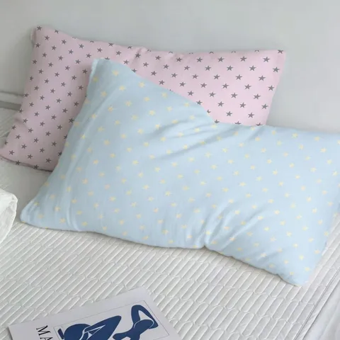 Coussin Long Style Coréen Imprimé Étoile Peluche Rectangulaire Coussin Étoile Pour Canapé Lit Voiture Décoration de Chevet