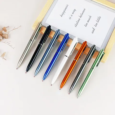 Minimalistisch Metall Gelschreiber Feine Spitze Schnelltrocknend Signierstift Büro Schreibstift