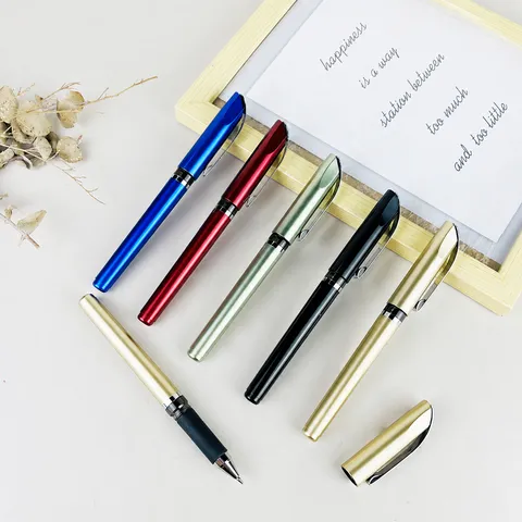 Kunststoff Gelschreiber Geschäft Signature Pen Glattes Schreiben Feinpunkt Schreibgerät Für Büro Und Schulbedarf