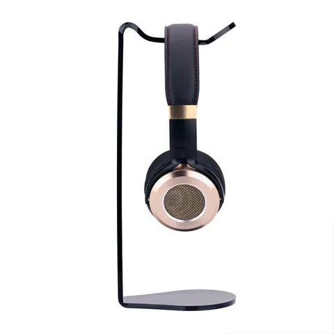 Minimalistisch Acryl Kopfhörerständer Over-Ear Headset Halter Desktop Wandhalterung Display