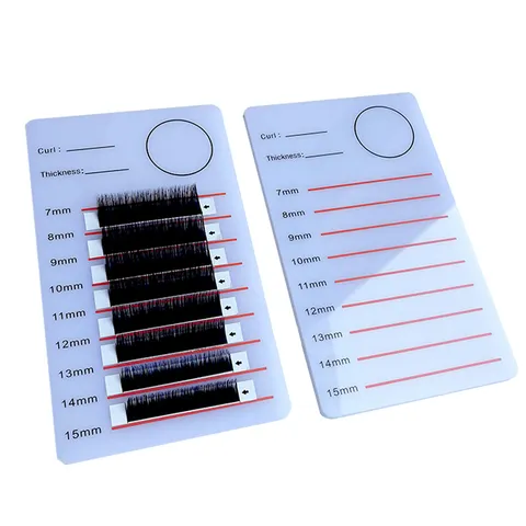 Acryl Wimpernverlängerung Display Board Wimpern Skala Palette Blooming Tray Halter Professionelles Salon Werkzeug