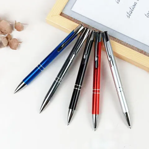 Business High End Metall Kugelschreiber Einziehbar Signatur Werbung Stift Büro Schule Schreibwaren