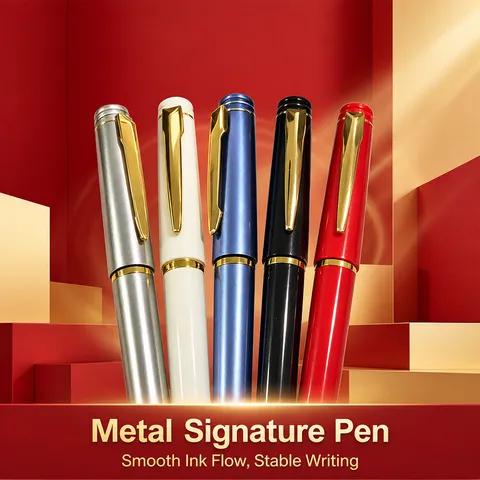 Metall Kugelschreiber Business Büro Signatur Stift Metall Textur Luxus Geschenk Stift Für Männer Frauen Schreiben