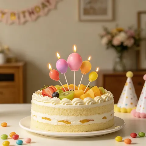 Moule en Silicone Ballon 3D DIY Fête d'Anniversaire Dessert Gâteau Décoration Bougie Savon Résine