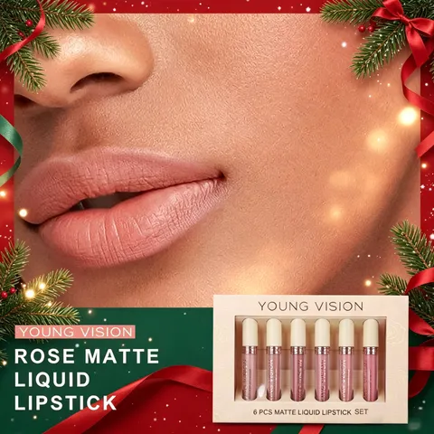 Young Vision Matte Liquid Lipstick Velvet Lip Gloss Waterproof Long Lasting Professional Nude Lip Makeup
