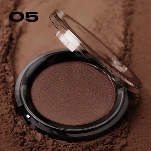 Facial Makeup Collection Liquid Foundation Pressed Powder Matte Lipstick Eyebrow Pencil Long Lasting Cosmetics Kit