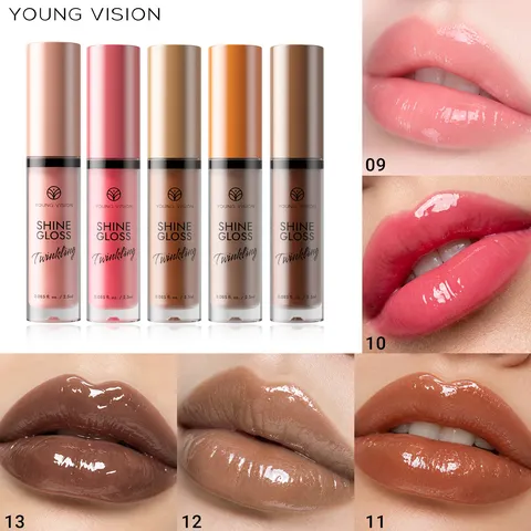 Mirror Water Gloss Lip Gloss Hydrating Moisturizing Liquid Lipstick Long Lasting Shine Lip Tint Makeup For Women