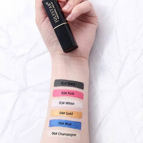 Professional Multi-Color Eyeliner Cream Waterproof Long Lasting Smooth Eye Makeup Pigmented Gel Eyeliner Pen Cosmetics