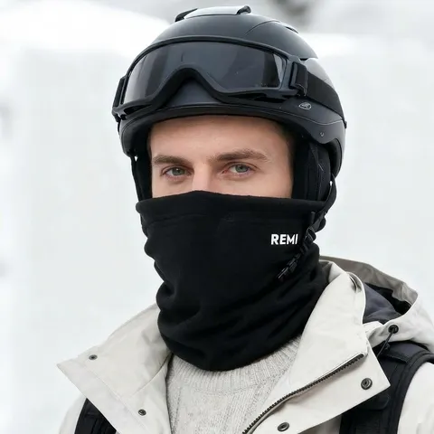 Winter Fleece Neck Gaiter Windproof Thermal Warm Scarf Cycling Ski Face Mask For Men And Women Outdoor Sports