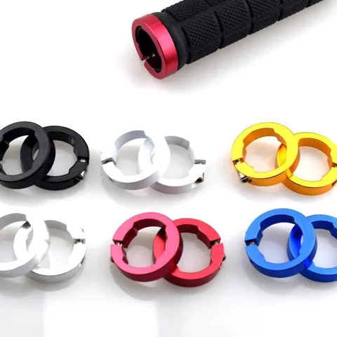 Anelli di Bloccaggio per Manubrio Bici in Lega di Alluminio Mountain Bike Anelli Fissi per Manubrio Accessori per Parti di Ciclismo
