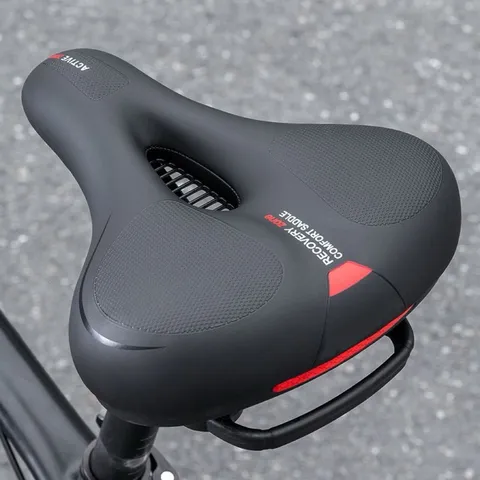 Comfortable Bicycle Saddle Mountain Bike Seat Thickened Shock Absorbing Cycling Seat with Handle Universal Bike Accessories