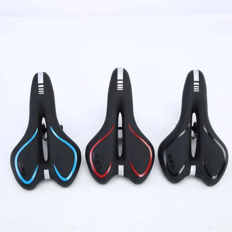 Universal Bicycle Saddle Soft Thickened Silicone Bike Seat Ergonomic Shock Absorbing Comfort Mountain Bike Cycling Saddle