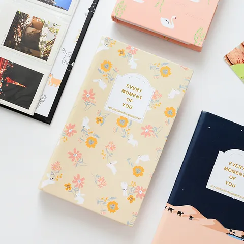 Standard 3 Inch Mini Photo Album Cute Cartoon Cover Collect Book For Instax Polaroid Pictures Storage Holder