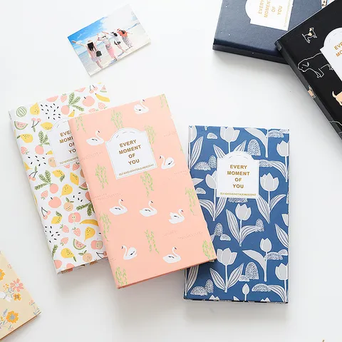 Standard 3 Inch Mini Photo Album Cute Cartoon Cover Collect Book For Instax Polaroid Pictures Storage Holder