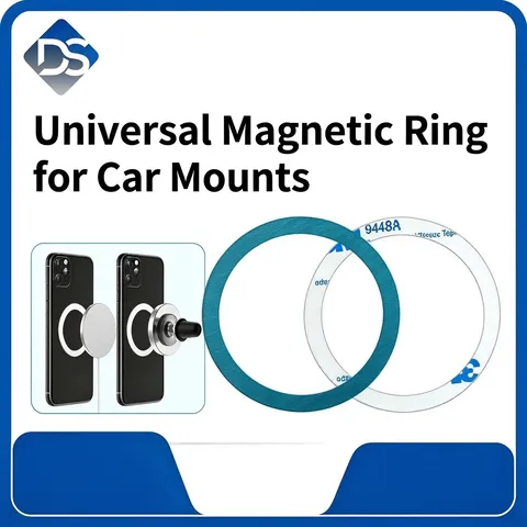 Universele Metalen Ring Magnetische Plaat Voor Magsafe Draadloos Opladen Zelfklevende Sticker Telefoon Autohouder Accessoire Roestvrij IJzer