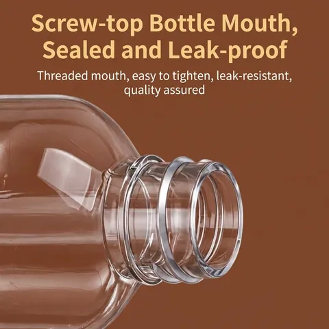 Clear PET Plastic Lotion Pump Bottles Travel Refillable Dispensing Containers With Safety Lock For Shampoo Toiletry