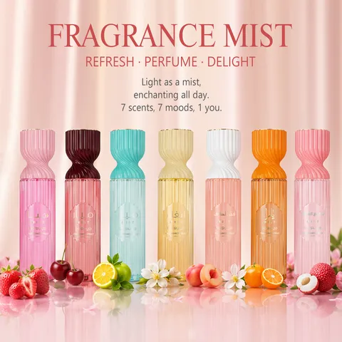Bosuya Acqua Profumata Stile Mediorientale a Lunga Durata Grande Capacità Spray Corpo per Uomo Donna Uso Quotidiano Profumo di Lusso B2241