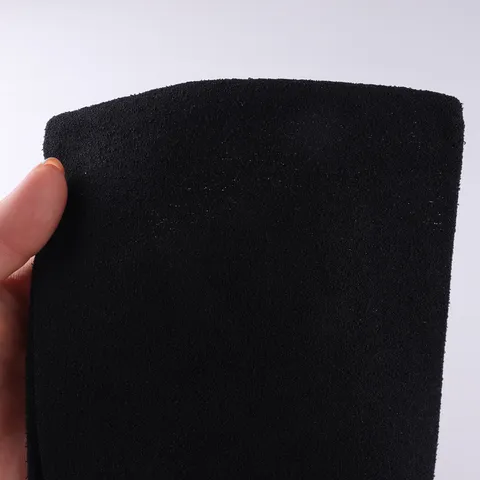 Exfoliating Bath Gloves Single Layer Ramie Bath Mitt Body Scrub Scrubber For Shower With Elastic Cuff Black