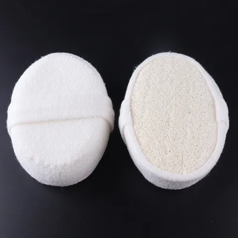 Esponja de Baño de Luffa Natural Exfoliante Fregador Corporal Para Ducha Baño Cuidado Diario De La Piel Limpieza Spa