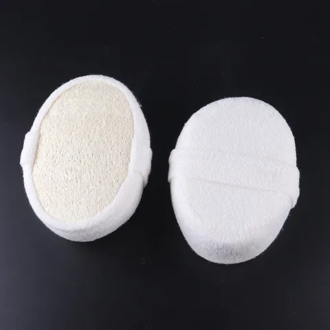 Natural Loofah Bath Sponge Exfoliating Scrub Body Scrubber Plant Fiber Sponge For Shower Bath Cleaning Skin Care Tool