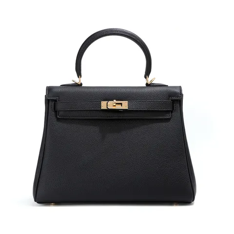 Vrouwen Echt Lederen Kelly Tas Retro Handtas Mode Woon-werkverkeer Schoudertas