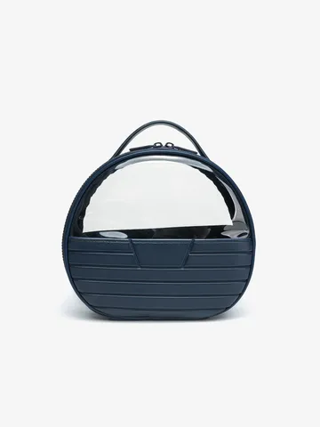 Borsa Cosmetica da Viaggio Impermeabile di Grande Capacità da Donna Organizer per Trucco in Pelle PU Portatile Borsa per Conservare Articoli da Toeletta