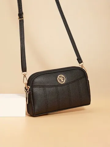 Donna Pelle PU Borsa a Tracolla Piccola Spalla Telefono Cellulare Borsetta Vintage Tasche Multiple Borsa Quotidiana