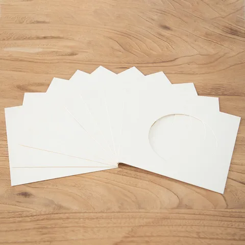 White Picture Frame Mat Cardstock Bevel Cut Photo Matting Board Insert For Picture Frames Photo Wall