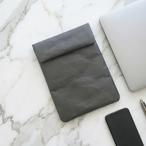 Urban Minimalist Waterproof Dupont Paper Laptop Sleeve Shockproof Lightweight Pouch For 13 Inch Laptop Tablet iPad Protector Carrying Bag