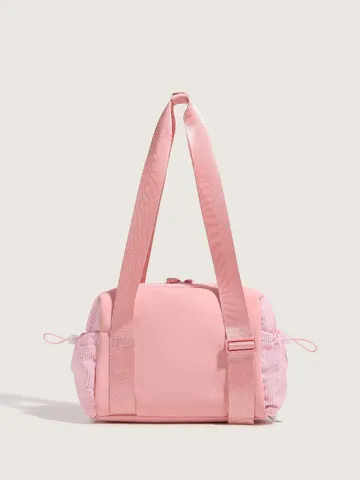 Nylon Sports Fitness Bag Multifunctional Travel Storage Handbag Large Capacity Casual Underarm Shoulder Bag For Women
