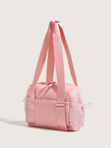Nylon Sports Fitness Bag Multifunctional Travel Storage Handbag Large Capacity Casual Underarm Shoulder Bag For Women