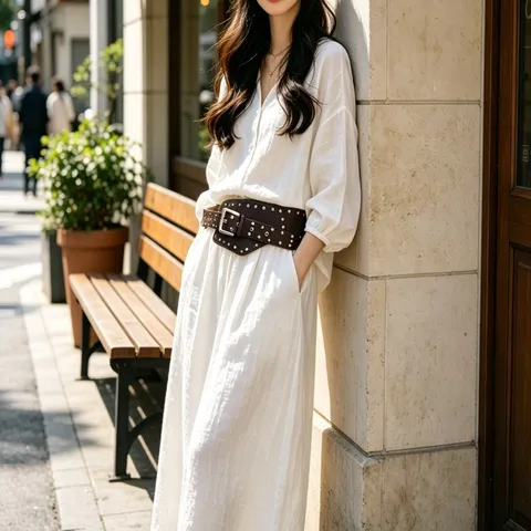 Punk Rivet Irregular PU Leather Waist Belt Women Fashion Wide Corset Belt Vintage Waist Seal Dress Coat Accessory