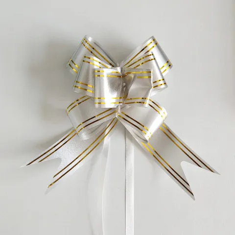 Multicolor Gift Wrapping Pull Bows Decorative Ribbon Bows For Wedding Party Gift Box Packaging Basket Decoration