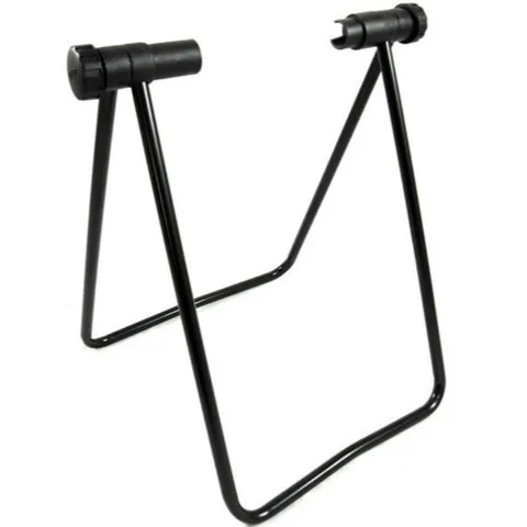 Portabici a Sgancio Rapido Tubo in Acciaio Supporto per Riparazione Mountain Bike Supporto di Manutenzione Portatile