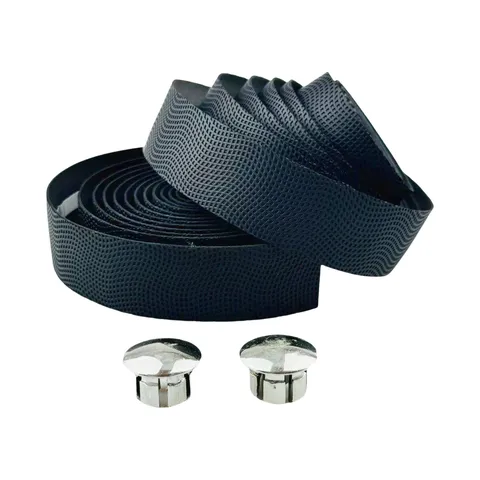 Racefiets Stuurtape Fiets Handvat Wikkel Antislip Schokabsorberend PU EVA Tape Met Stuurdoppen