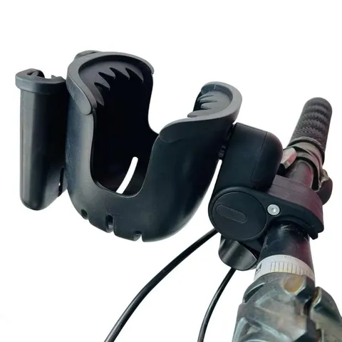 Supporto per Telefono e Portaborraccia per Bici Portabicchieri in Plastica Multifunzionale per Bici Moto
