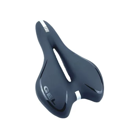 Selle de Vélo Ergonomique Siège de VTT Confortable Silicone Respirant Coussin de Cyclisme Creux Accessoires de Vélo