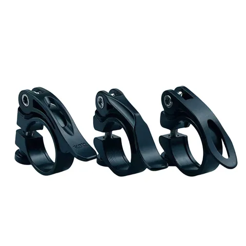 Aluminum Alloy Bike Seatpost Clamp Quick Release Bicycle Seat Tube Clip For Mountain Road Cycling Sports Accessories