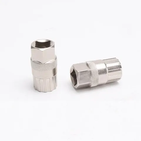 Bicycle Freewheel Removal Tool High Carbon Steel Cycling Repair Socket Sleeve Mountain Bike Cassette Remover Tool