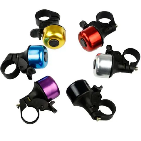 Aluminum Alloy Bicycle Bell Crisp Sound Mini Cycle Bell Mountain Road Bike Horn Cycling Equipment Accessories