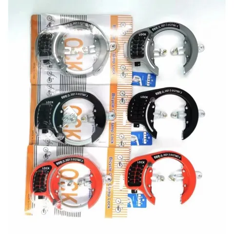 Bicycle Fixed Combination Lock Mountain Bike Horseshoe Lock Cycling Anti Theft Security Metal Bicycle Lock
