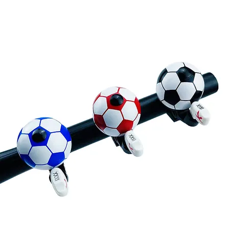 Kids Bicycle Bell Aluminum Alloy Soccer Football Design Crisp Sound Handlebar Ring for Mountain Bike Children Bicycle
