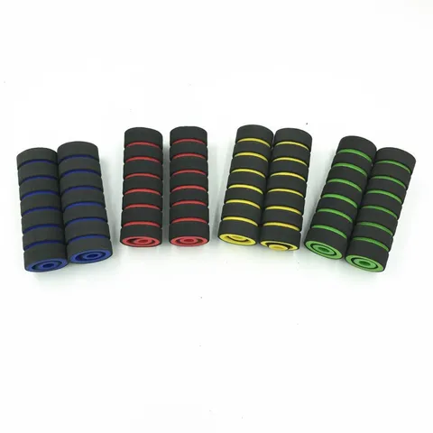 Motorcycle Bicycle Foam Sponge Handlebar Grips Anti Slip Shock Absorbing Soft Bar Grips For Motocross Bike Cycling